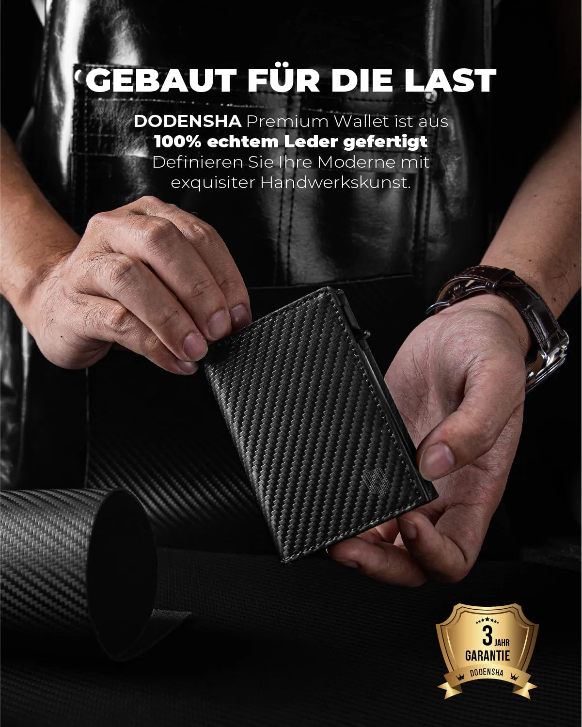 DDS IV - Leather Pop Up Credit Card Holder Wallet-1