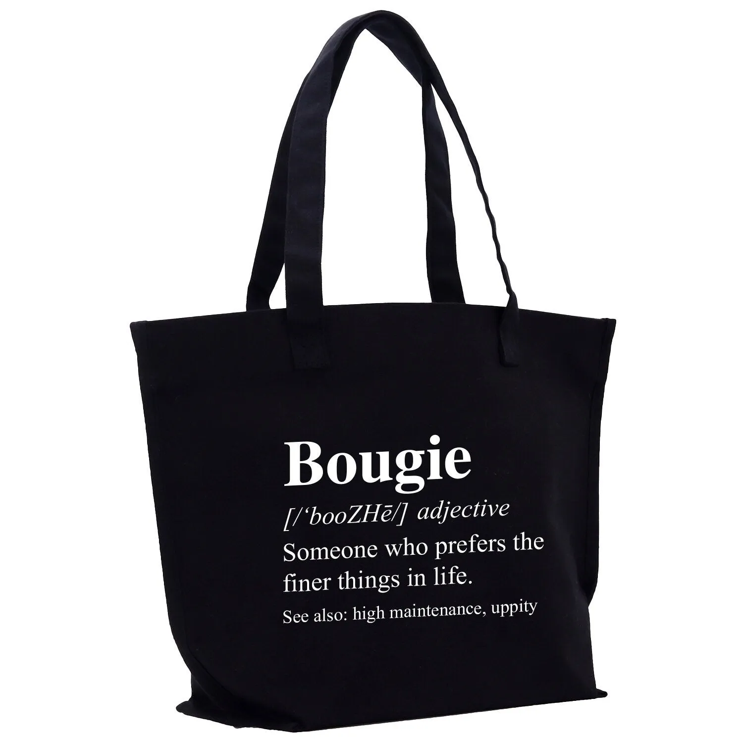 Definition of Bougie Hand Bag Bougie Cotton Canvas Hand Bag (DBTB1001)