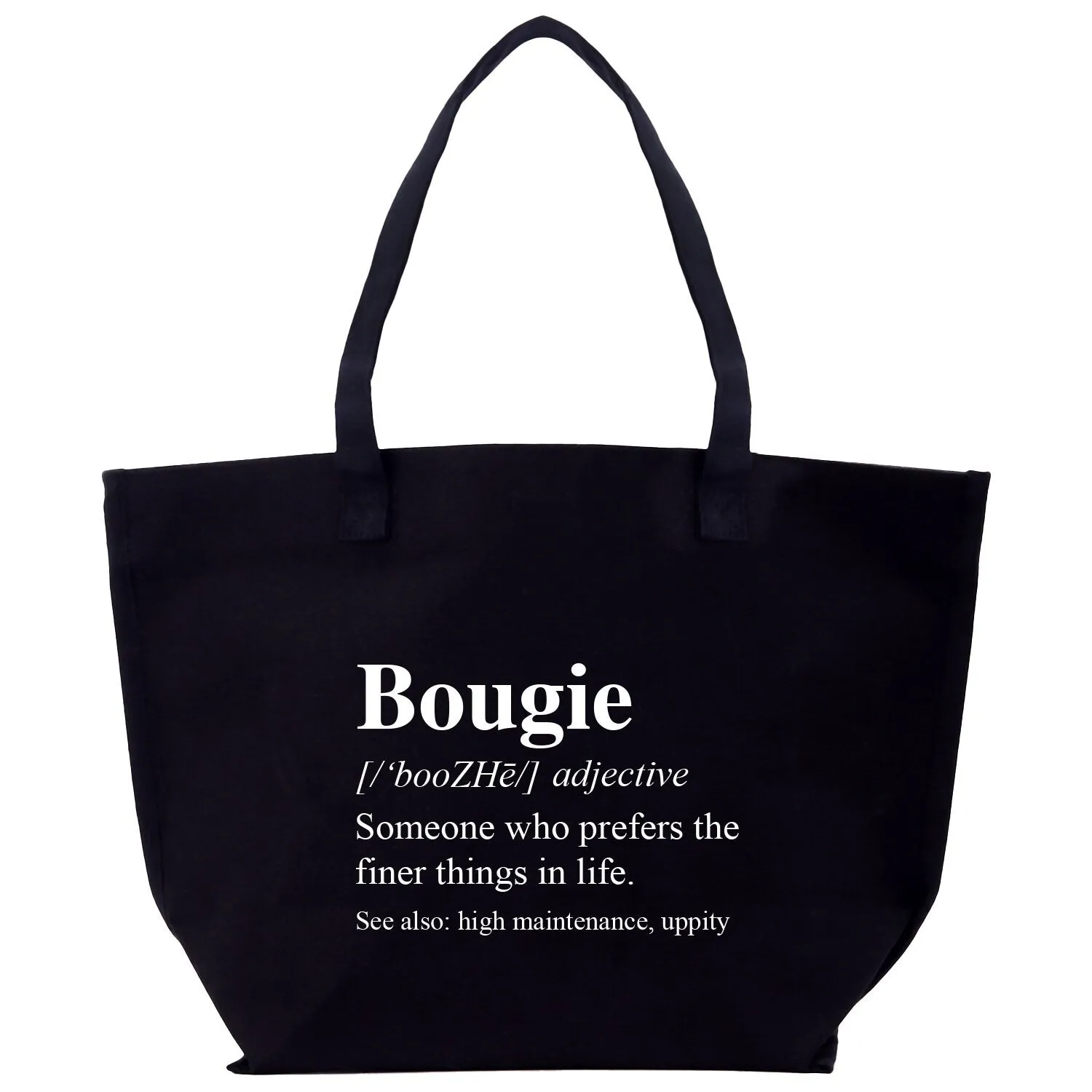 Definition of Bougie Hand Bag Bougie Cotton Canvas Hand Bag (DBTB1001)