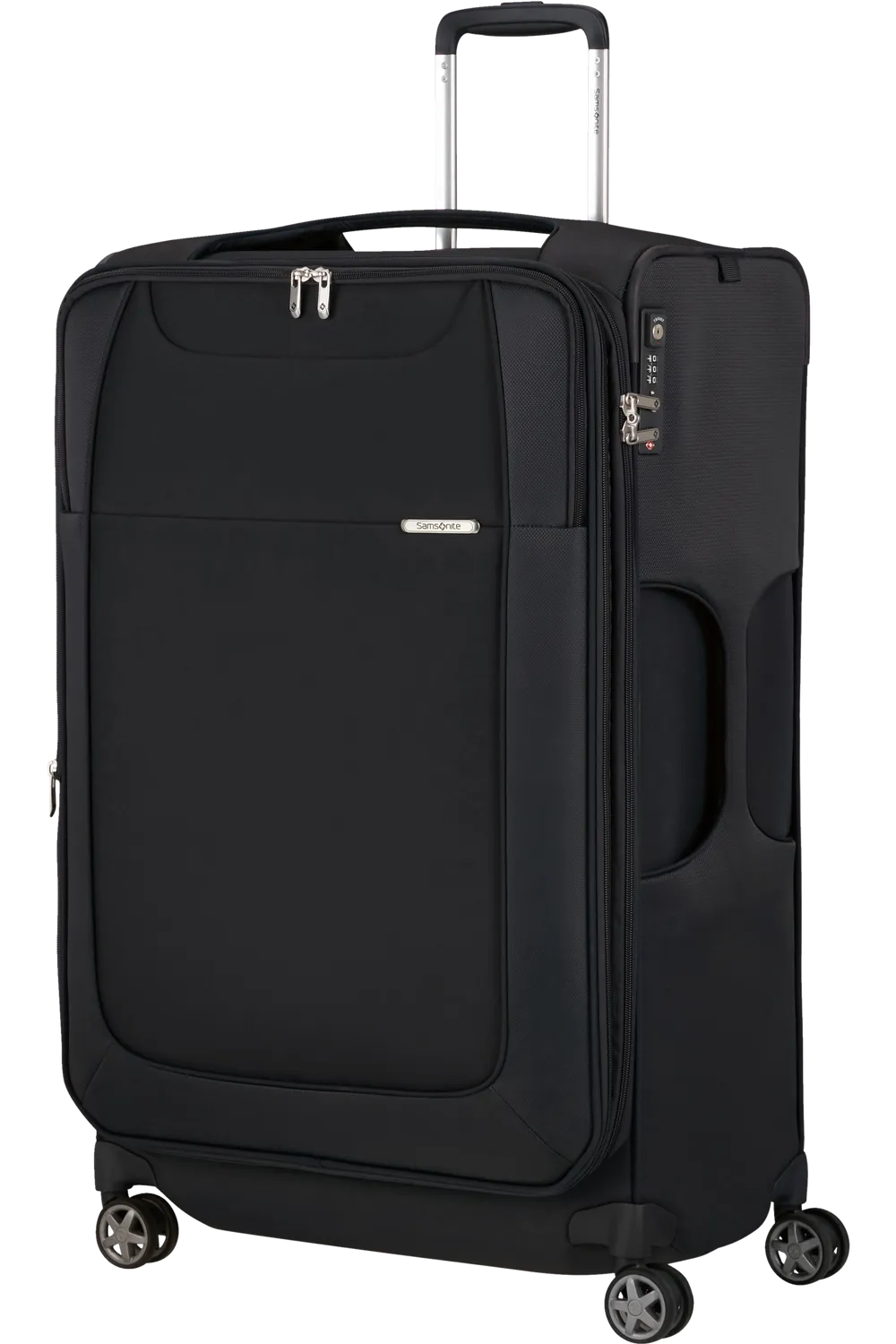 D'LITE 78cm Spinner Expandable (4 wheels) - Black