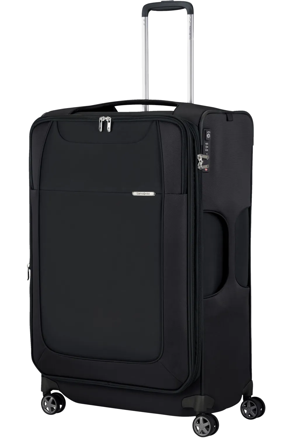 D'LITE 78cm Spinner Expandable (4 wheels) - Black