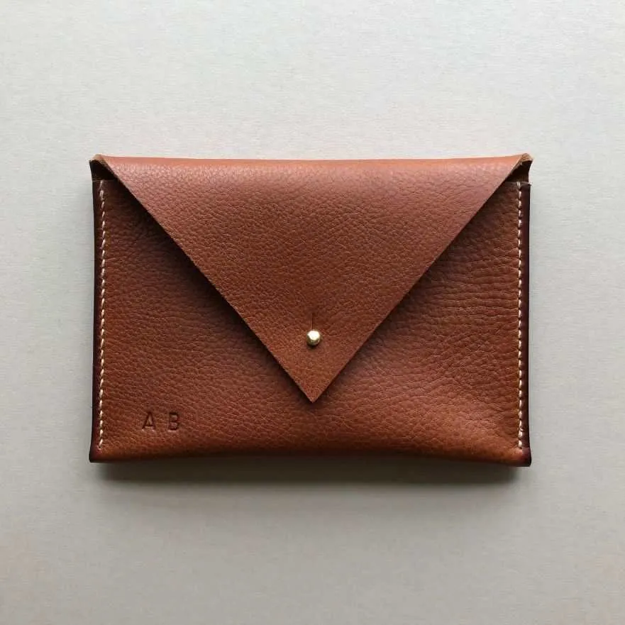 Drifter Maxi Leather Purse Wallet in Black or Tan