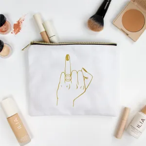 Engagement Ring Makeup Bag