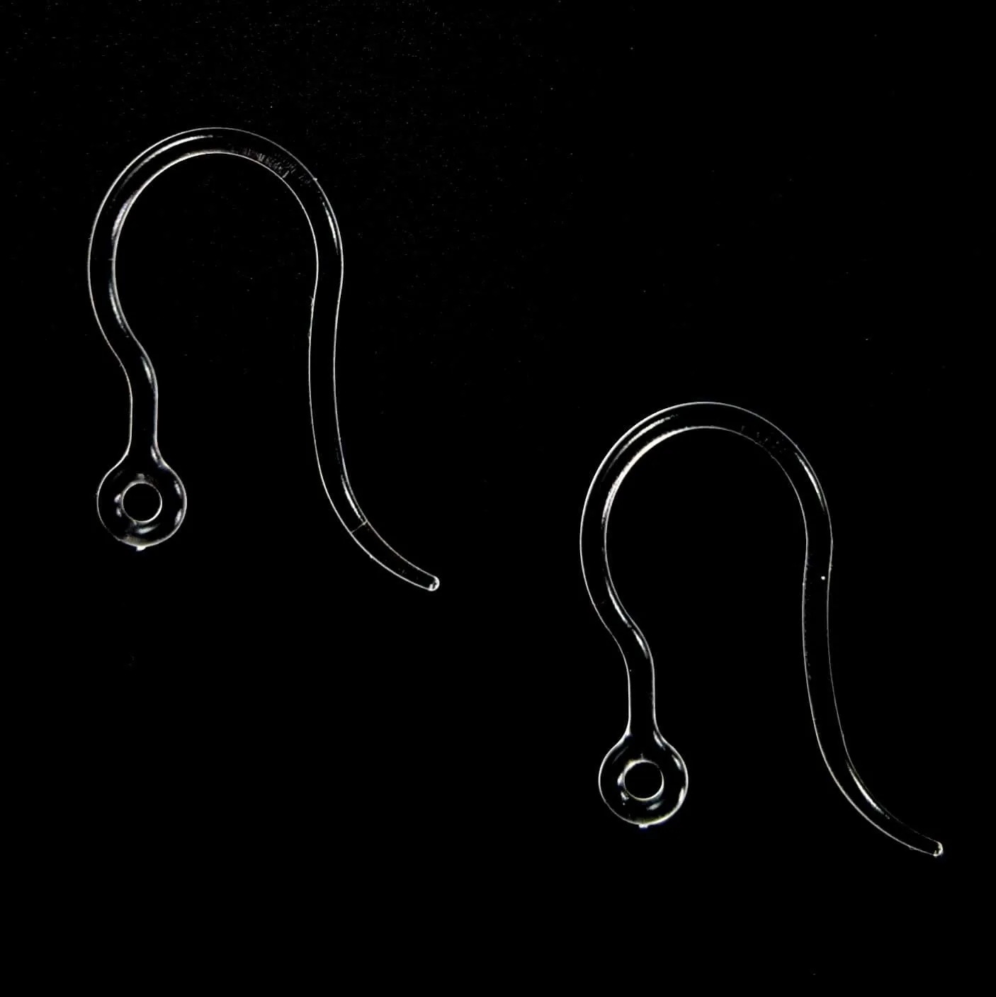 Exaggerated Frosted Pretzel Dangles Hypoallergenic Earrings for Sensitive Ears Made with Plastic Posts