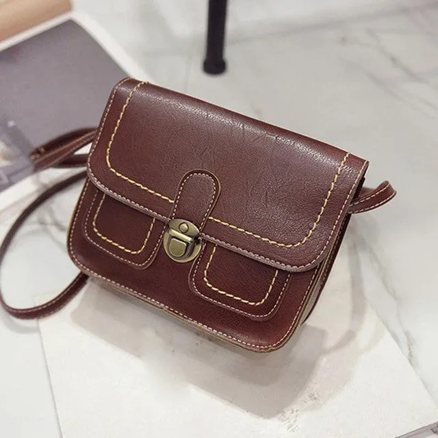 Fashion Small Bag Women Messenger Bags Soft PU Leather Handbags Crossbody Bag for Women Clutches Bolsas Femininas