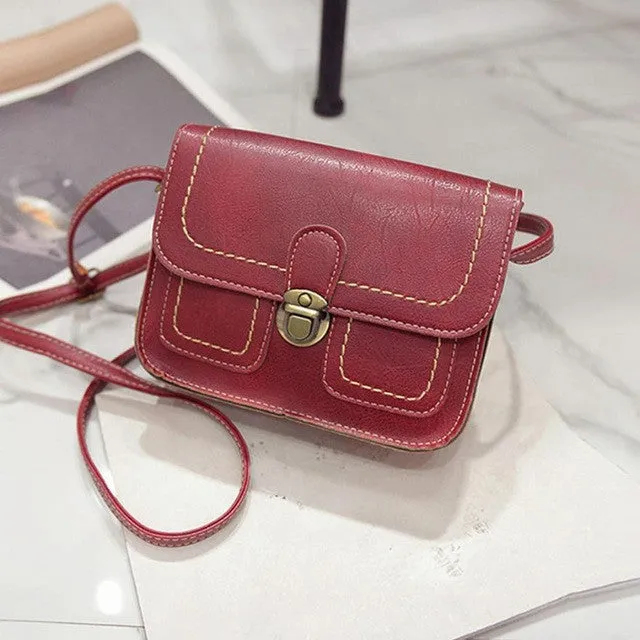 Fashion Small Bag Women Messenger Bags Soft PU Leather Handbags Crossbody Bag for Women Clutches Bolsas Femininas