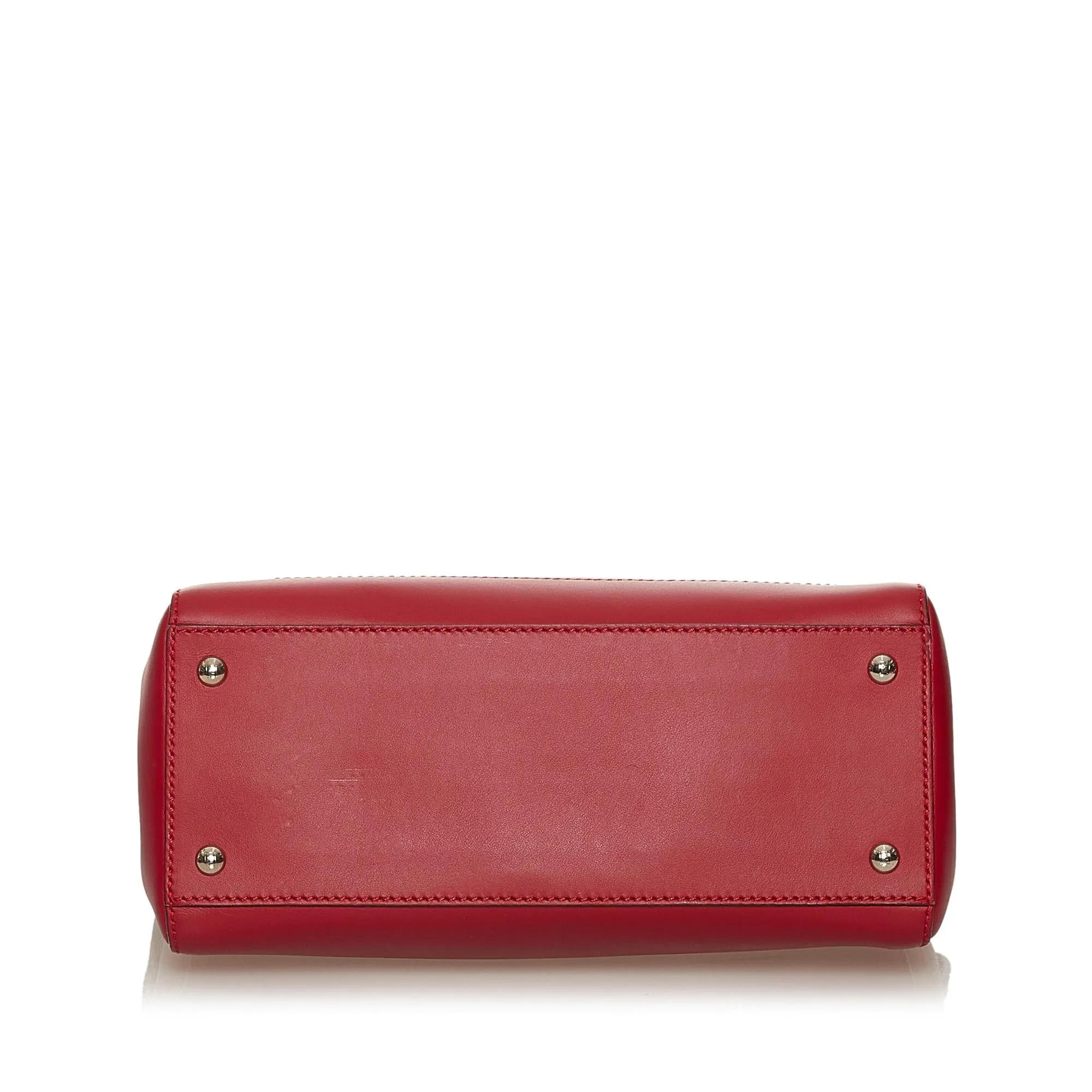 Fendi DotCom Leather Satchel (SHG-29019)