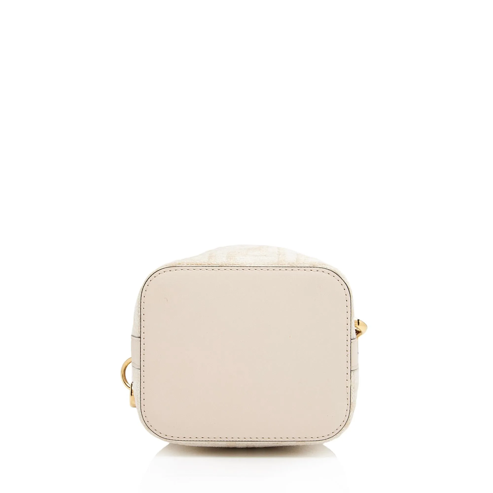Fendi FF Tapestry Mon Tresor Mini Bucket Bag (SHF-GhSmGT)