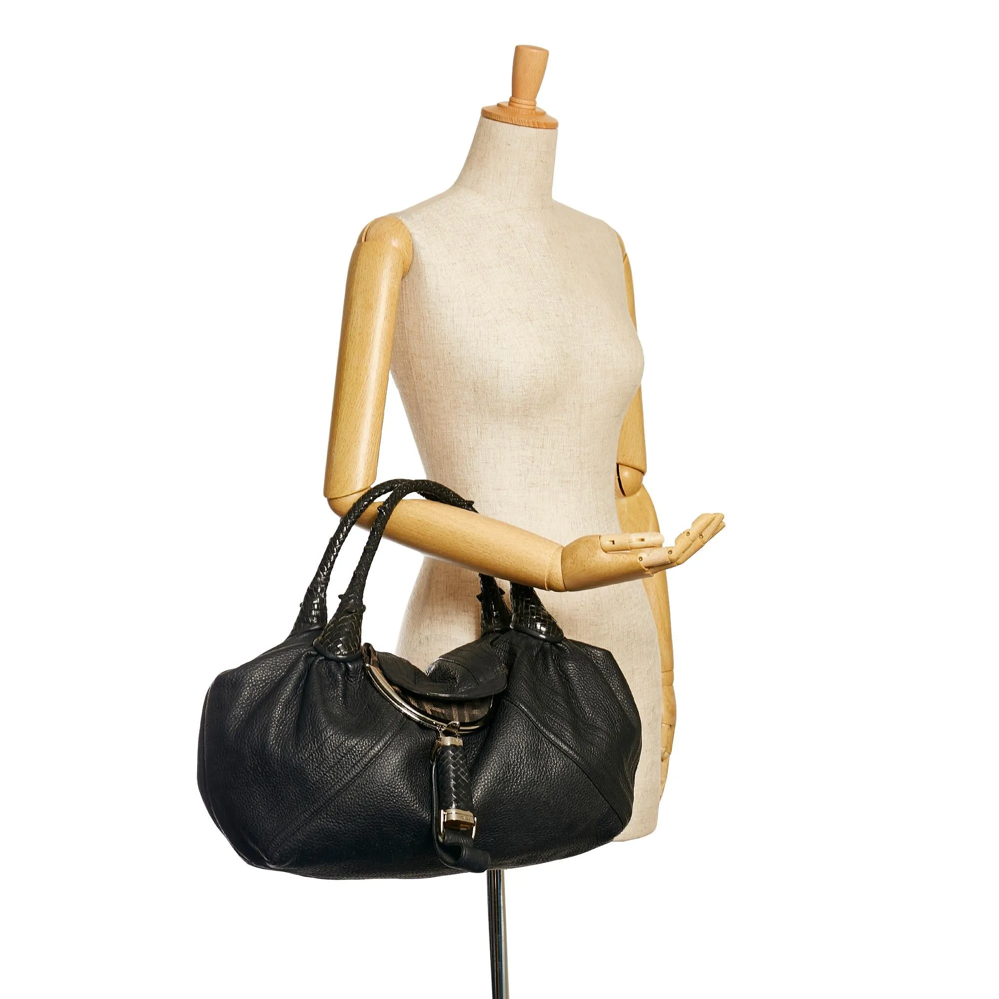 Fendi Spy Leather Handbag (SHG-34971)