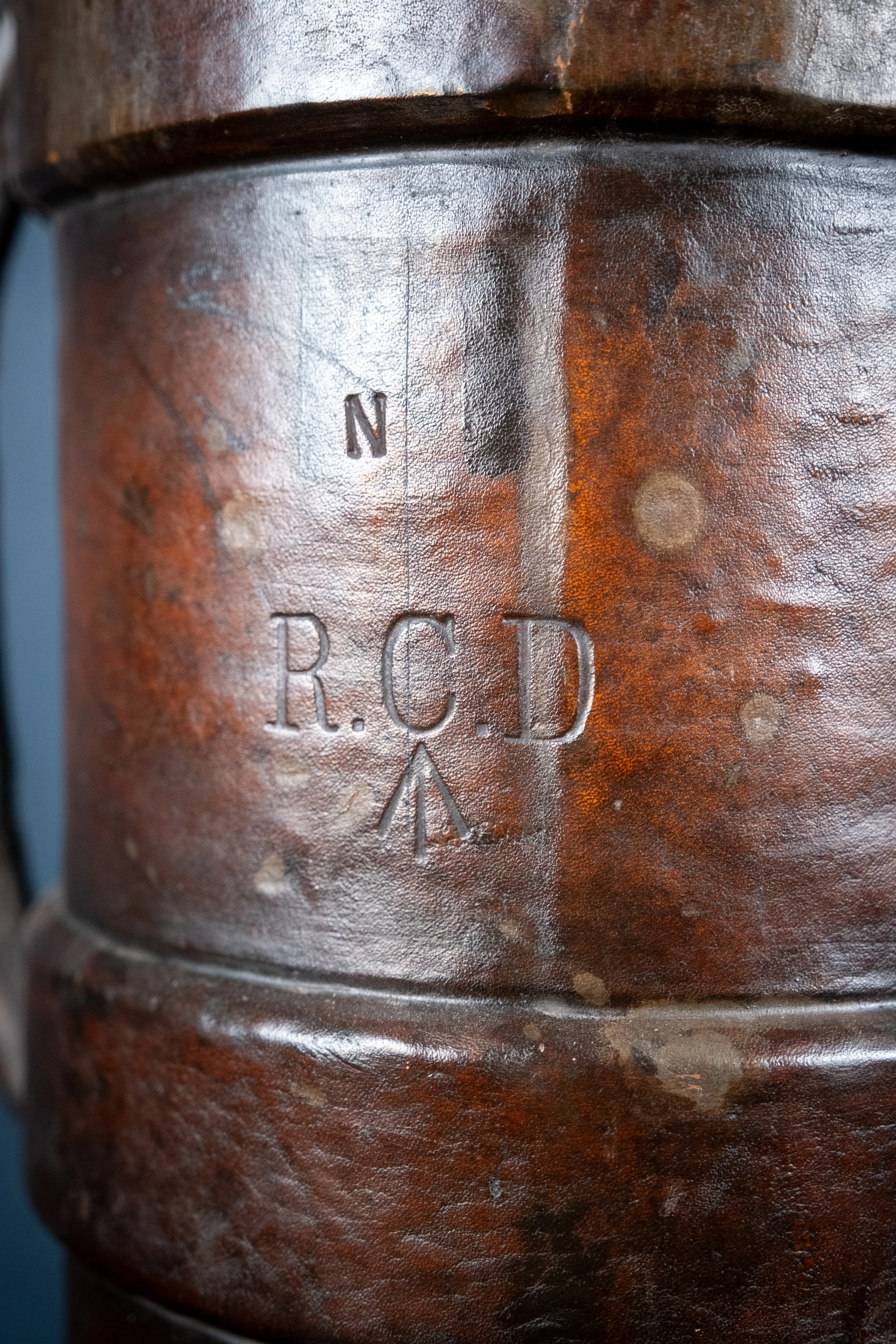 First World War Leather Artillery Shell Carrier