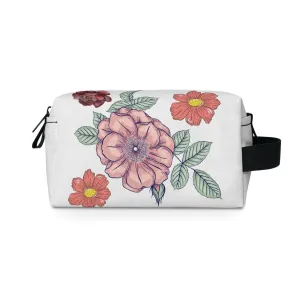 Floral Makeup Bag | flower makeup bag | Cosmetic Bag | floral Toiletry Bag Women | cute makeup bag | makeup pouch | aesthetic makeup