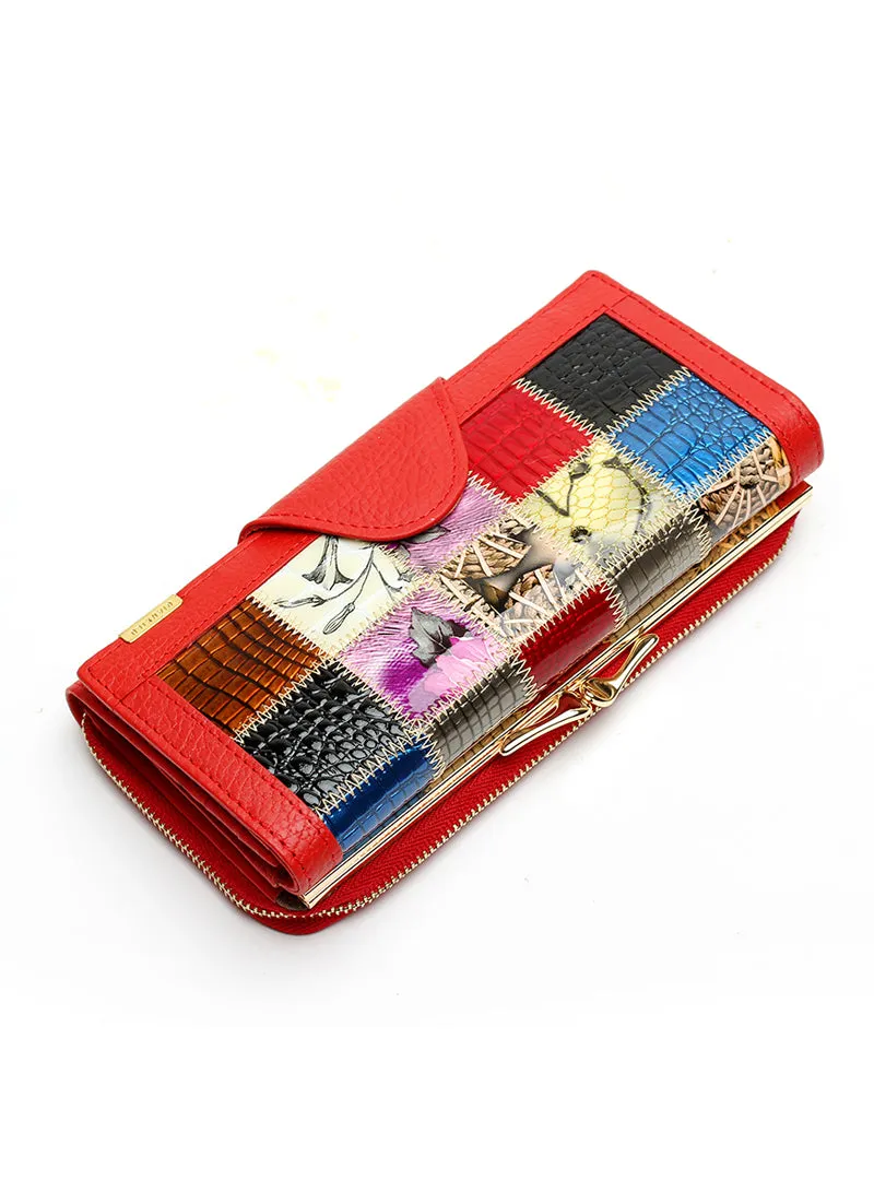 Genuine Leather Women Wallets Coin Pocket Female