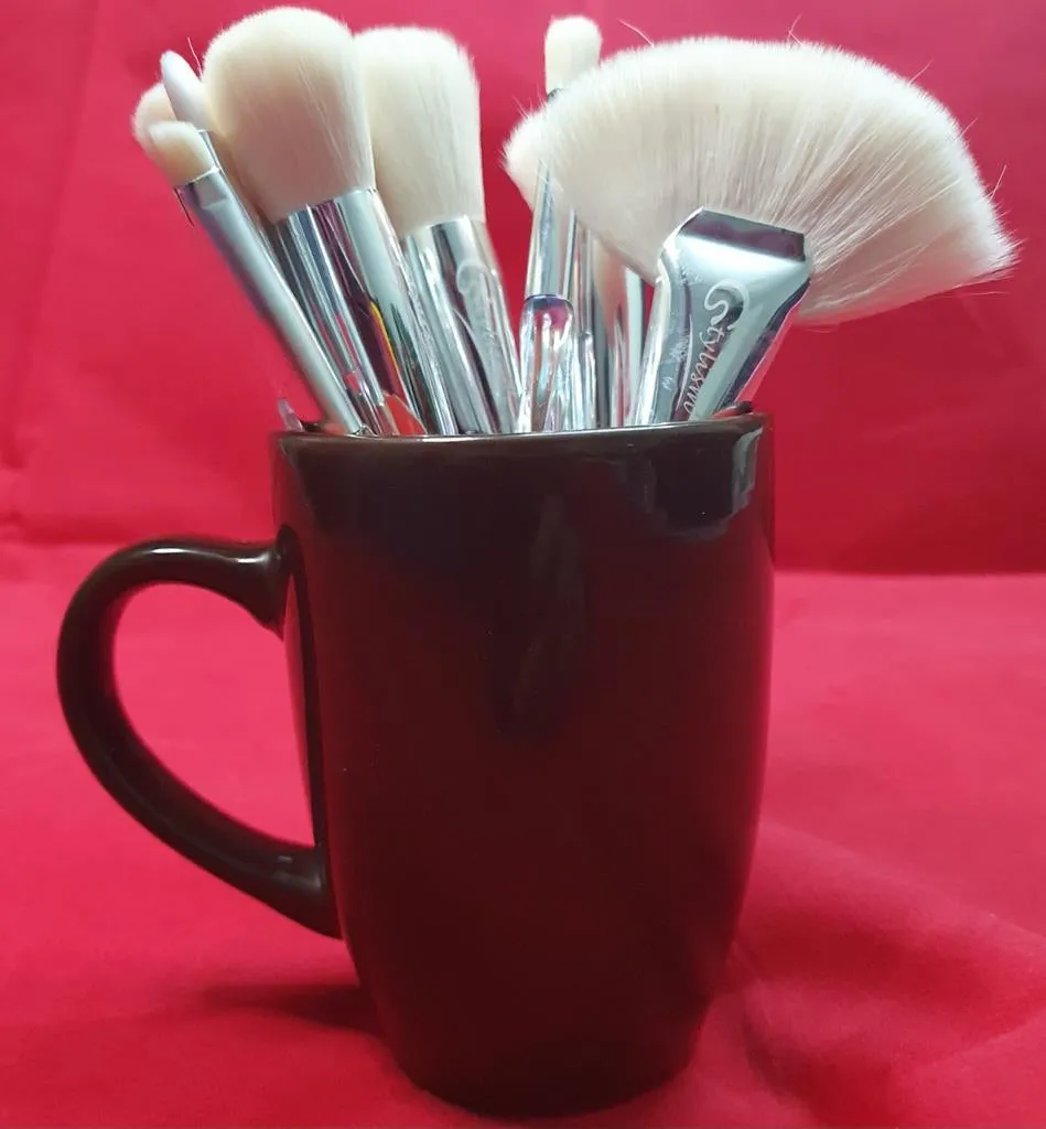 Glitz n Glam Brush Set (10 piece brush collection with bag)