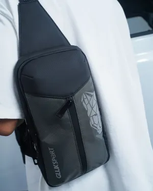 GLUX Portable Men's Small Crossbody Bag Chest Bag