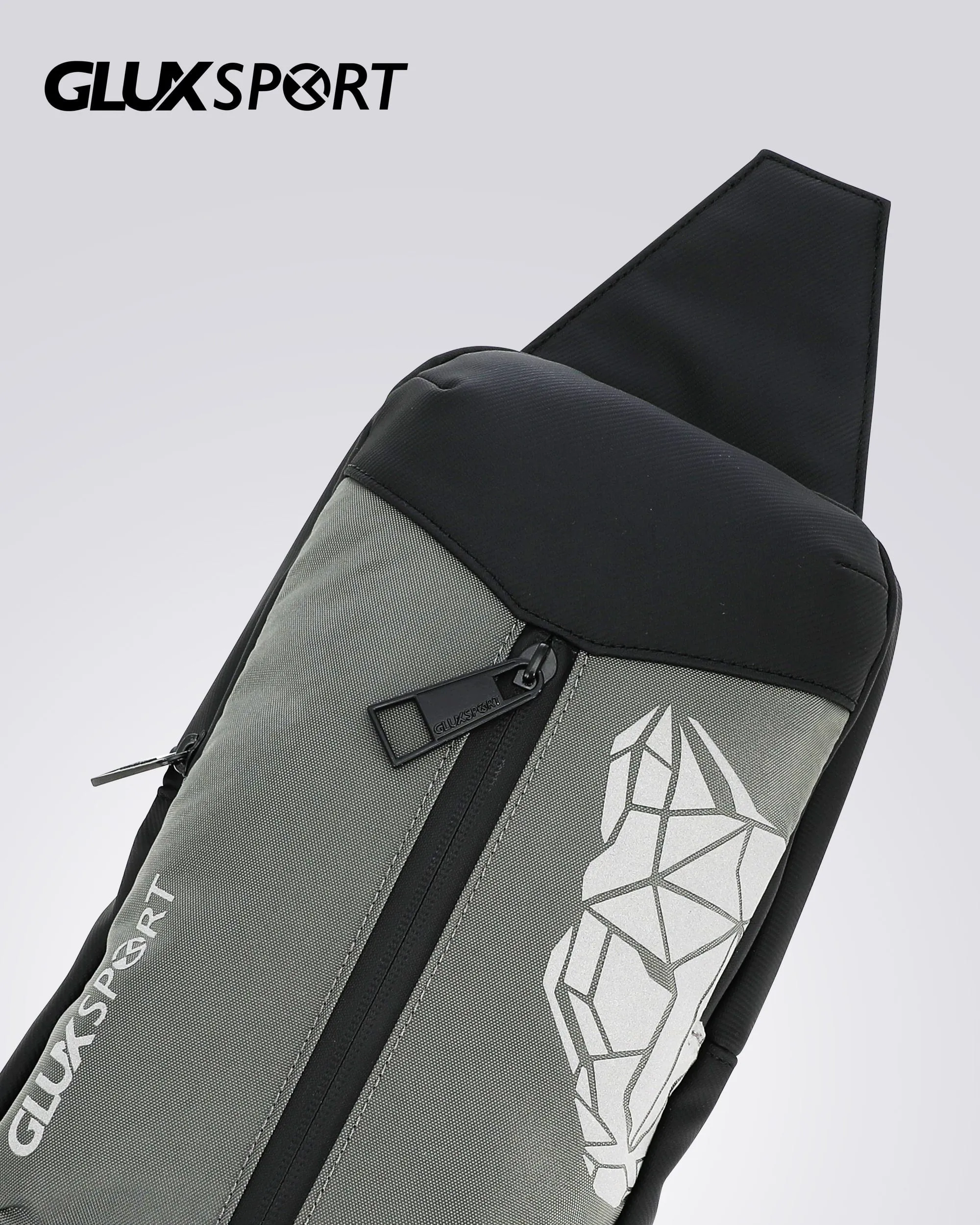 GLUX Portable Men's Small Crossbody Bag Chest Bag