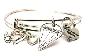 Got Silk Expandable Bangle Bracelet Set