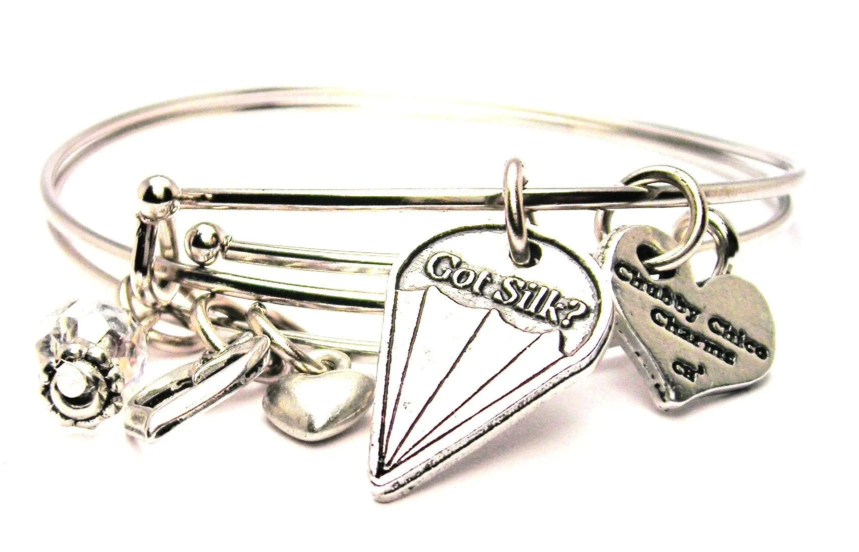 Got Silk Expandable Bangle Bracelet Set