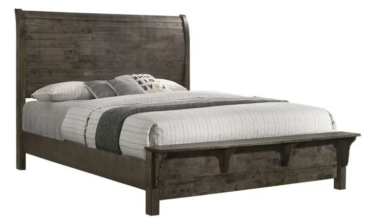 Hytte 5-Piece King Bedroom Set - Grey