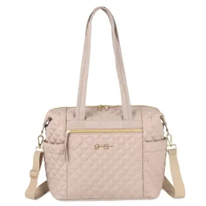 Jessica Simpson Quilted Tote - Taupe