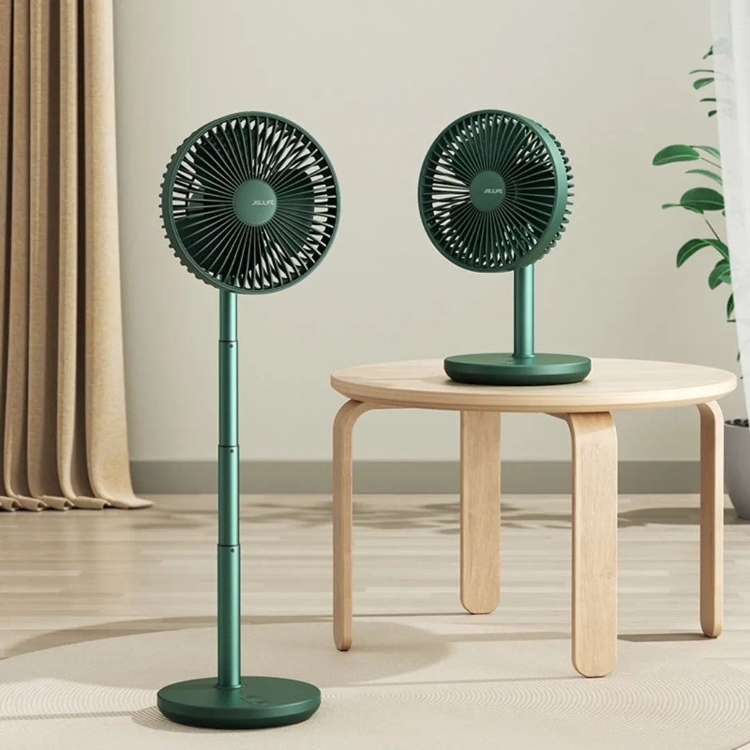 JisuLife Oscillating Desk Upgraded Version Expandable Fan FA13P (8000mAh)