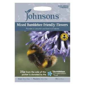 Johnsons Mixed Bumblebee Friendly Flowers Seeds
