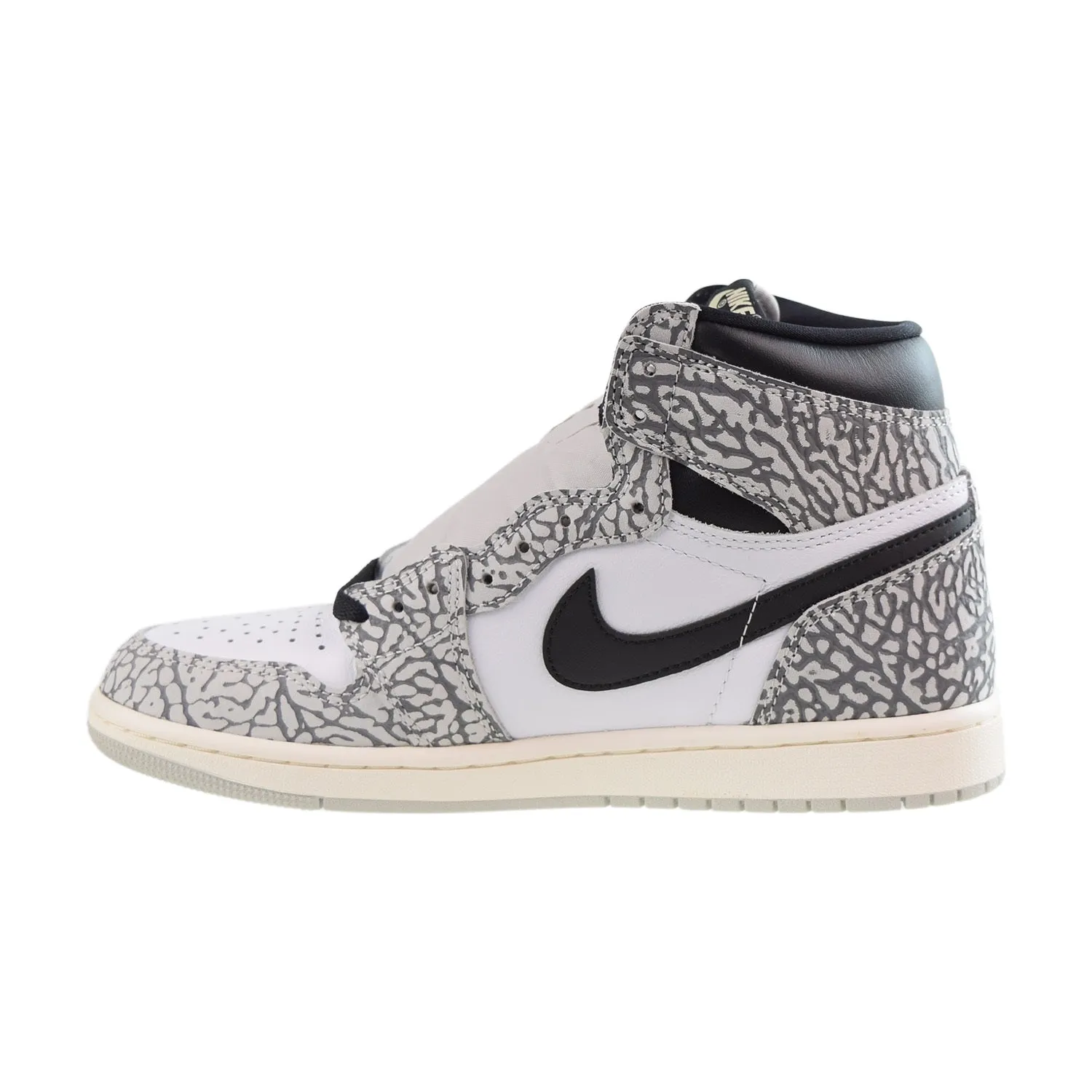 Jordan 1 Retro High OG Men's Shoes Tech Grey-Muslin-Black