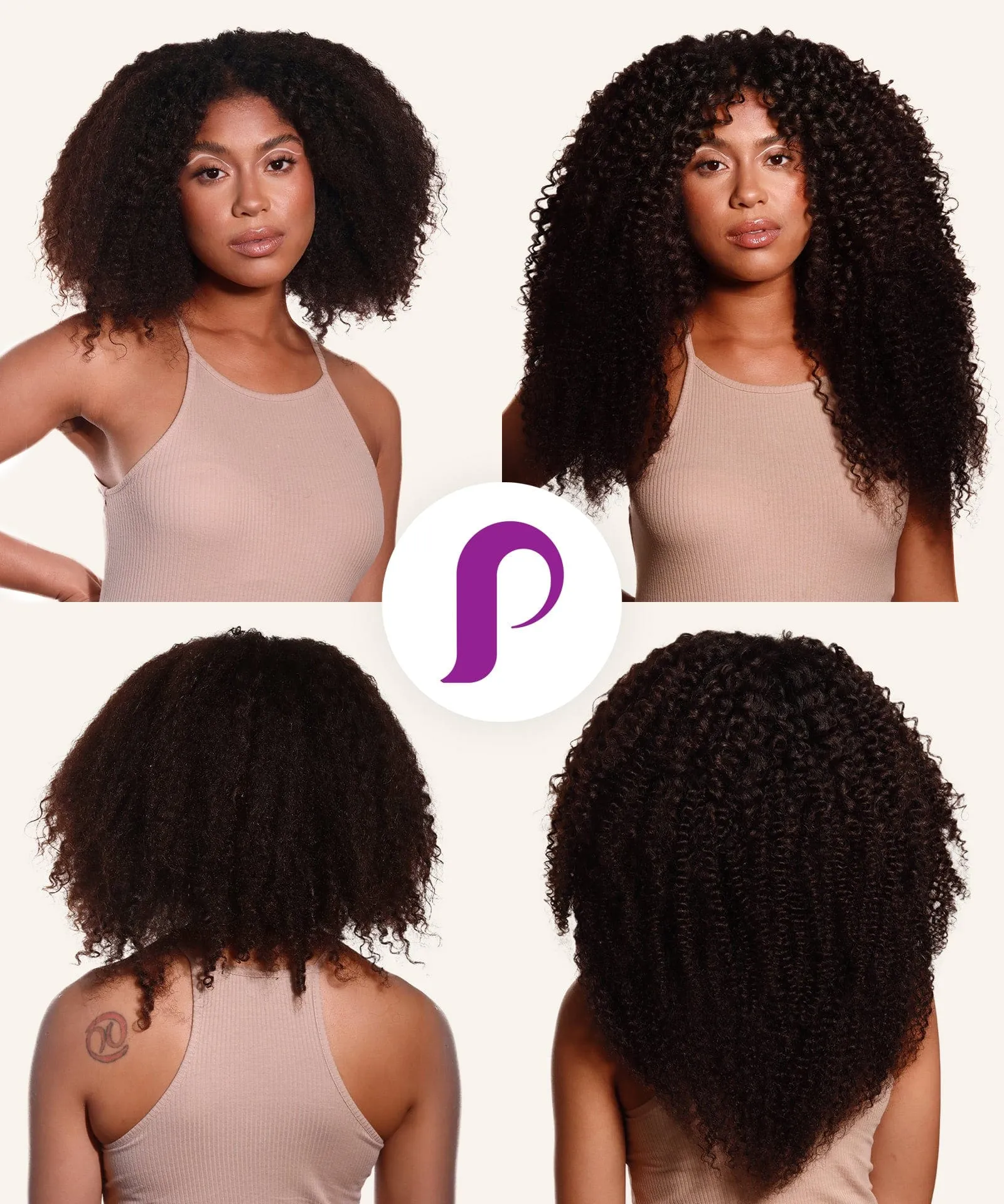 Kinky Curly Perfect Crown Hair Extensions