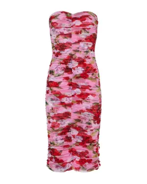 L'Agence Caprice Midi Dress