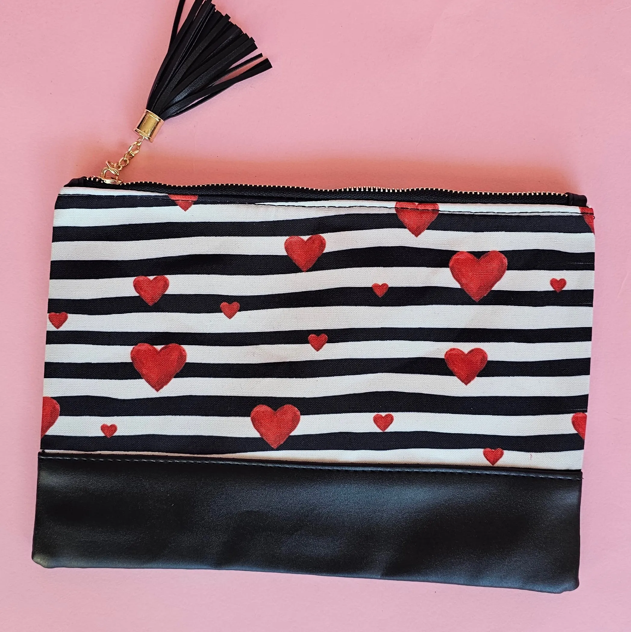 Large Sweetheart Makeup Bag