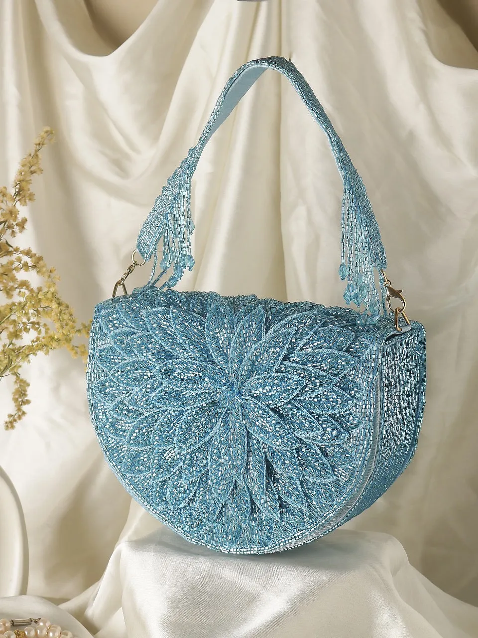 Leaf Flap purse women purse clutch bag