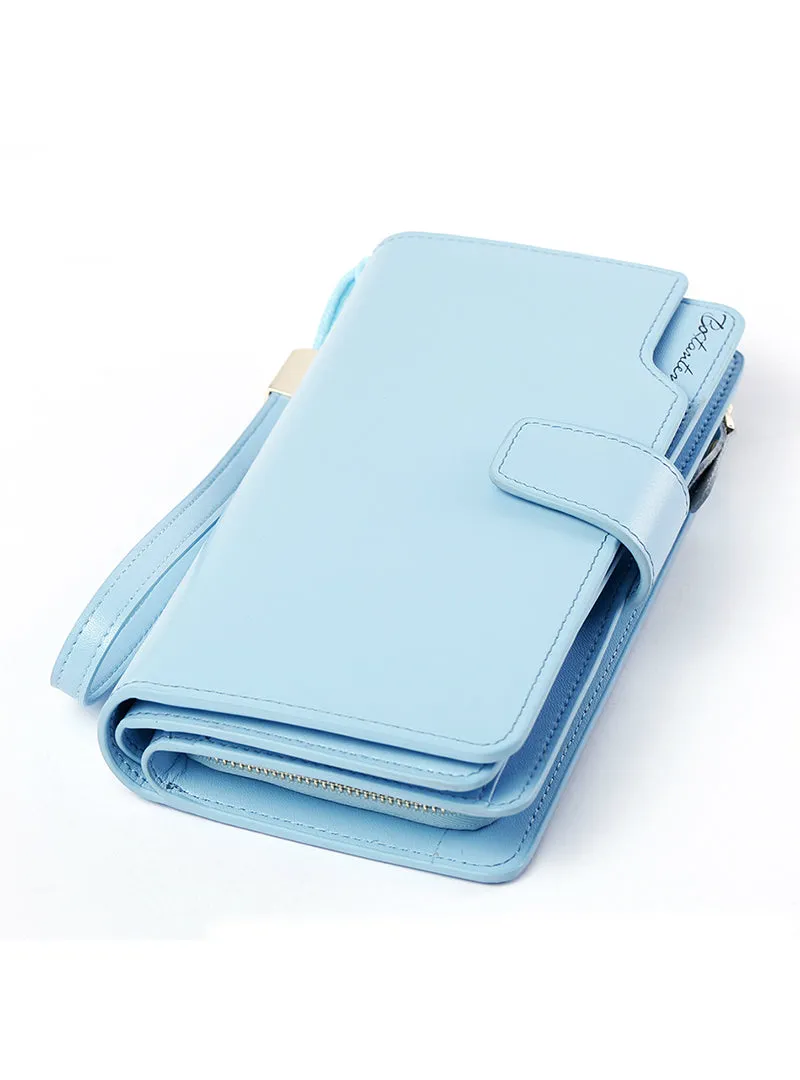 Leather Women Wallets Luxury Brand