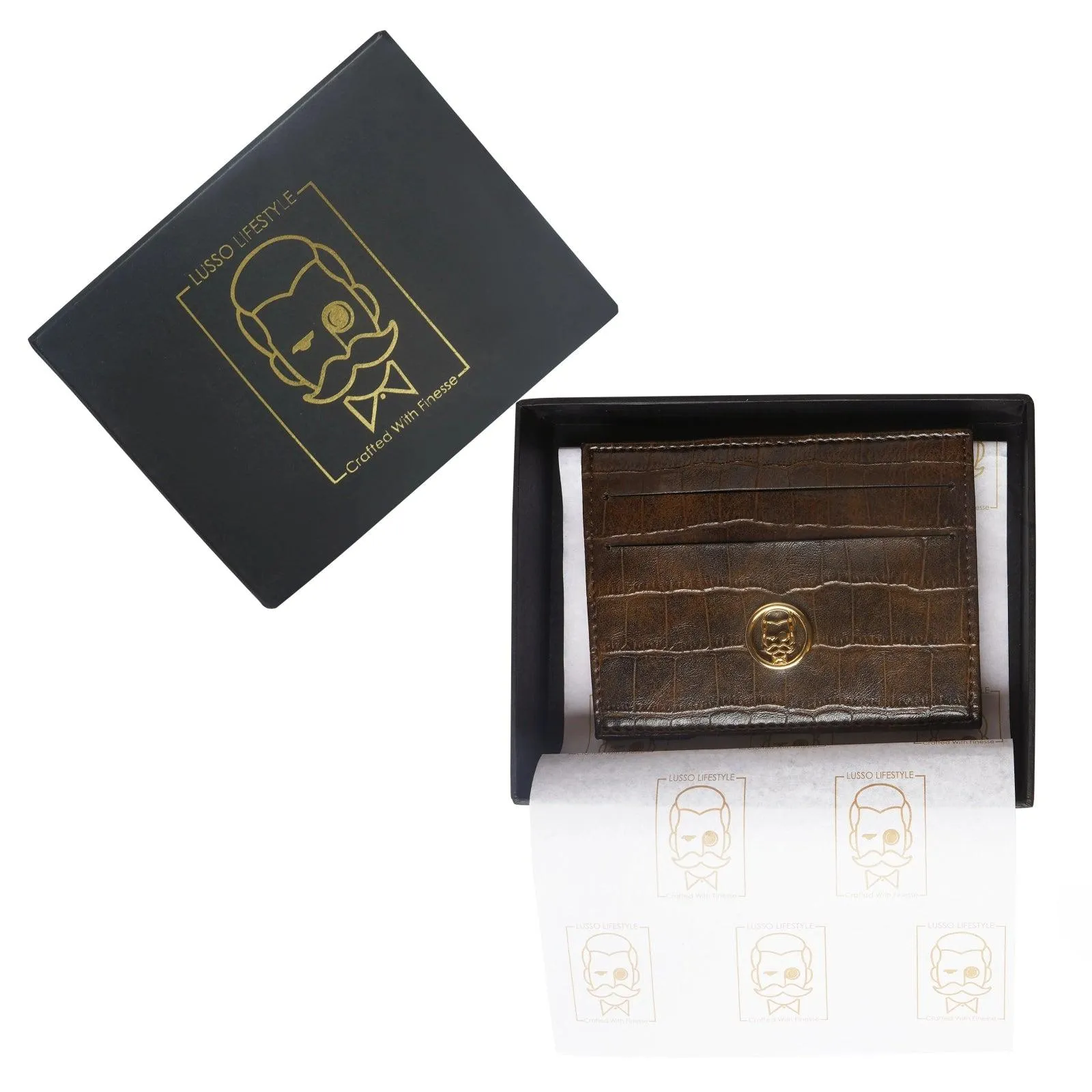 Lisco - Brown Magic Wallet/ Cardholder