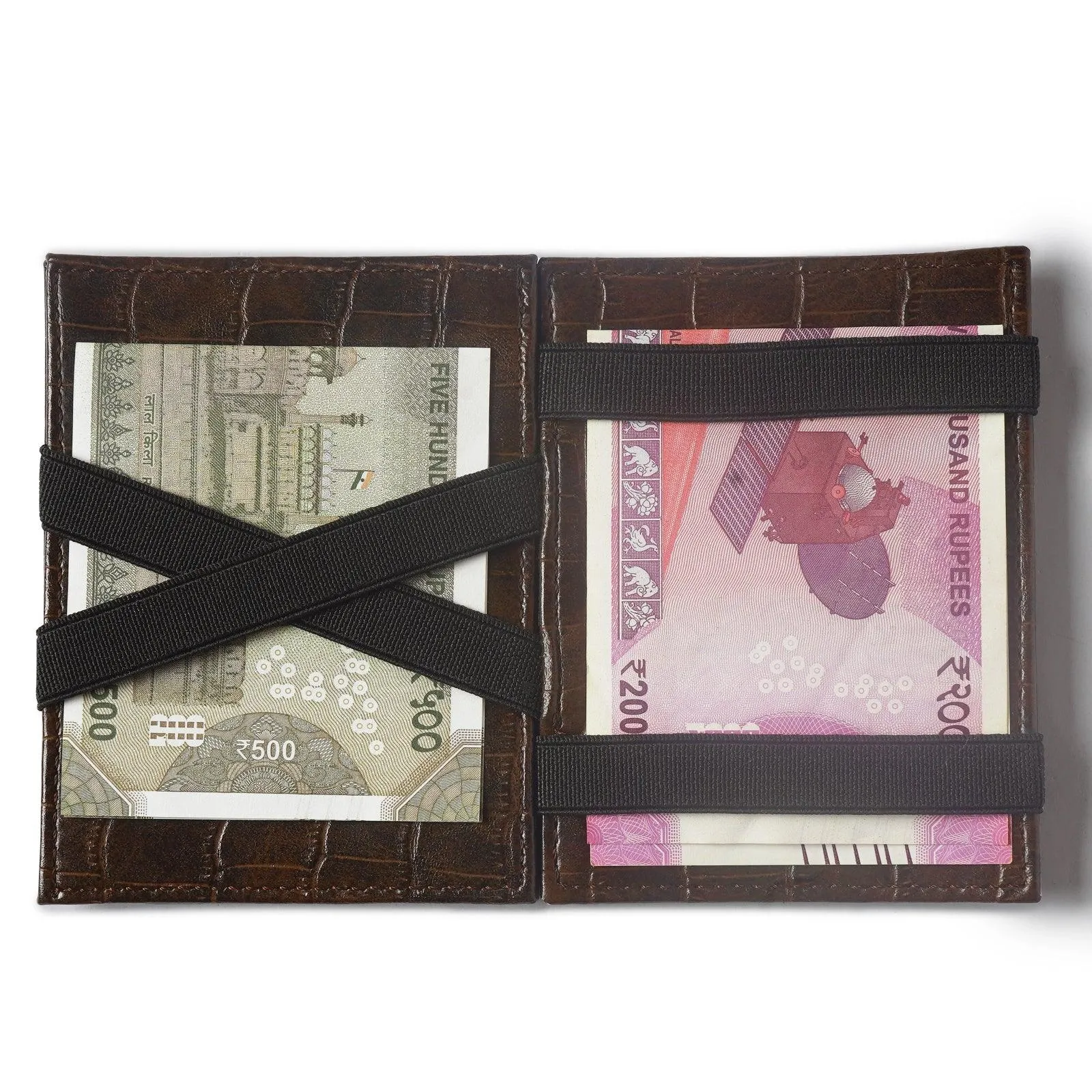Lisco - Brown Magic Wallet/ Cardholder