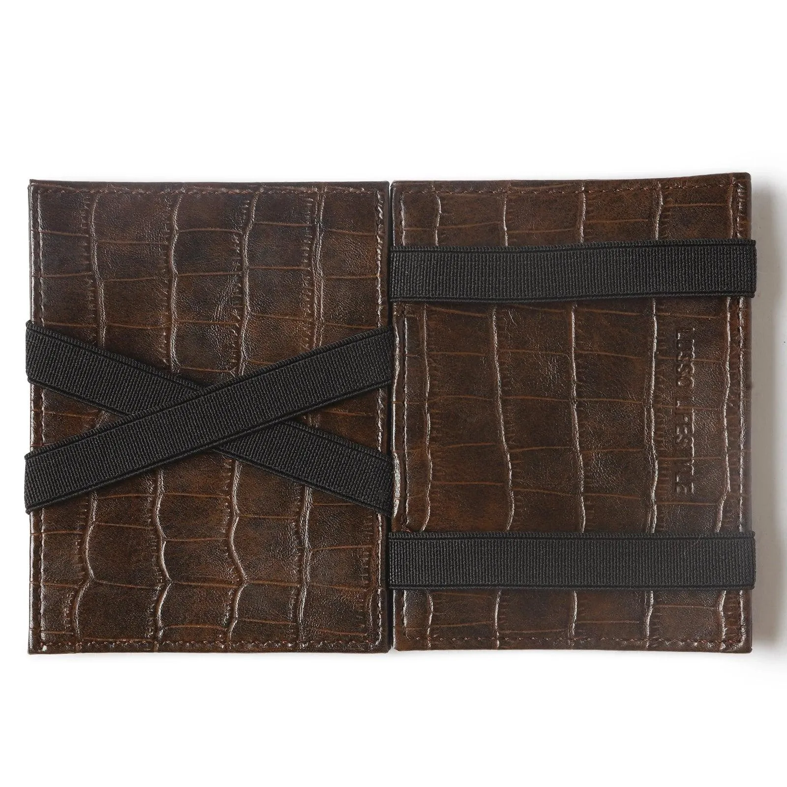 Lisco - Brown Magic Wallet/ Cardholder