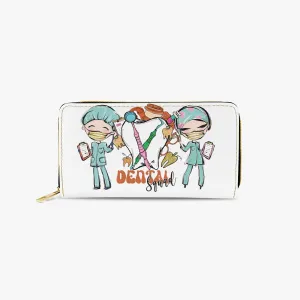 Long Type Zipper Purse, Dental Squad, awd-537