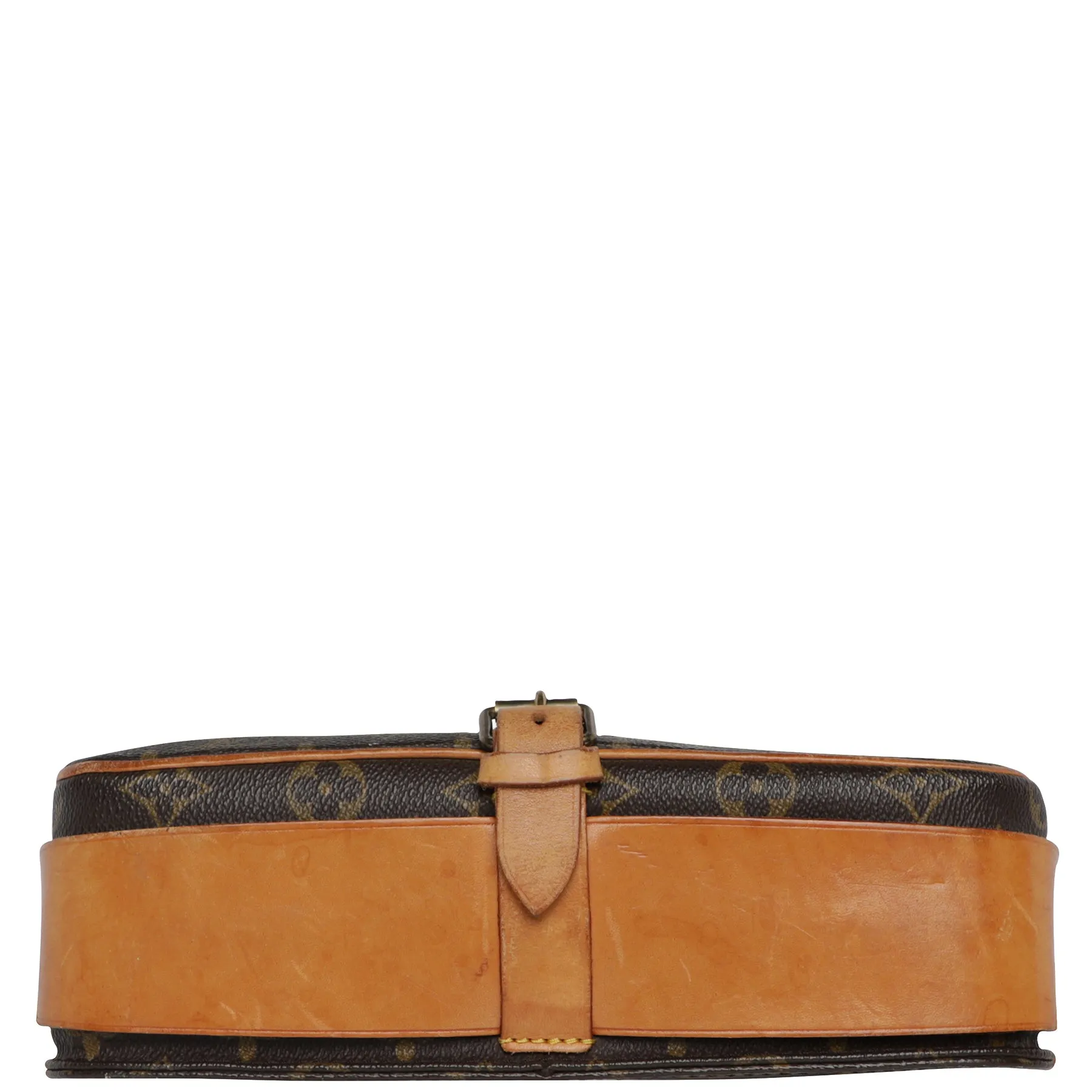 Louis Vuitton Cartouchiere Monogram Leather Crossbody Bag GM