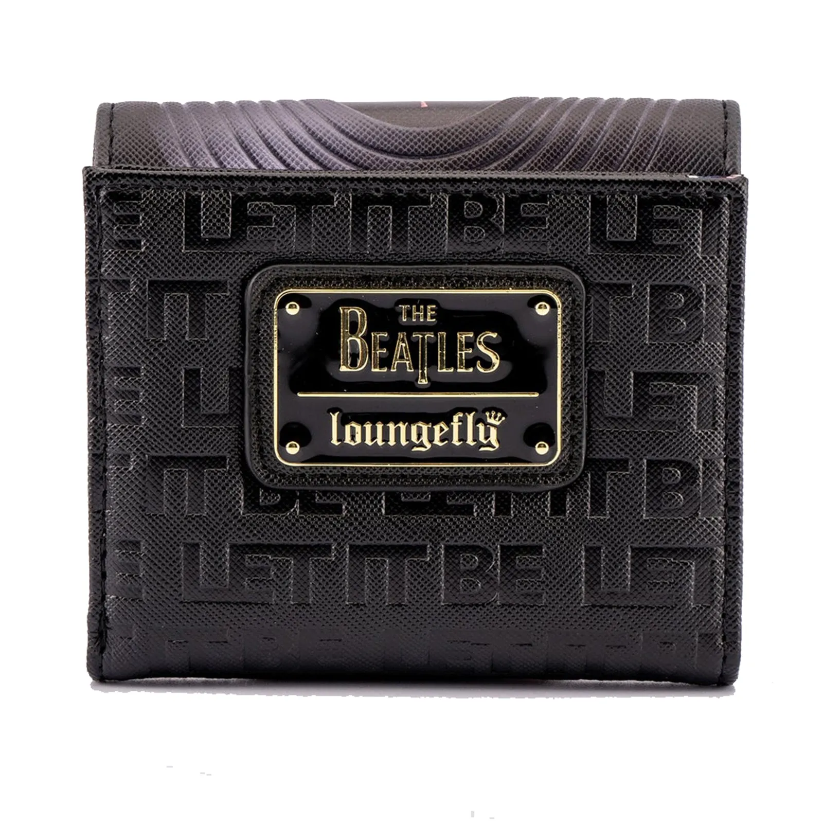 Loungefly The Beatles Let It Be Vinyl Record Zip Around Wallet