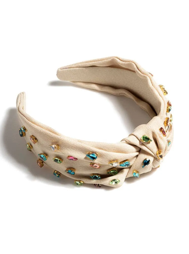 Magenta Gem Embellished Headband