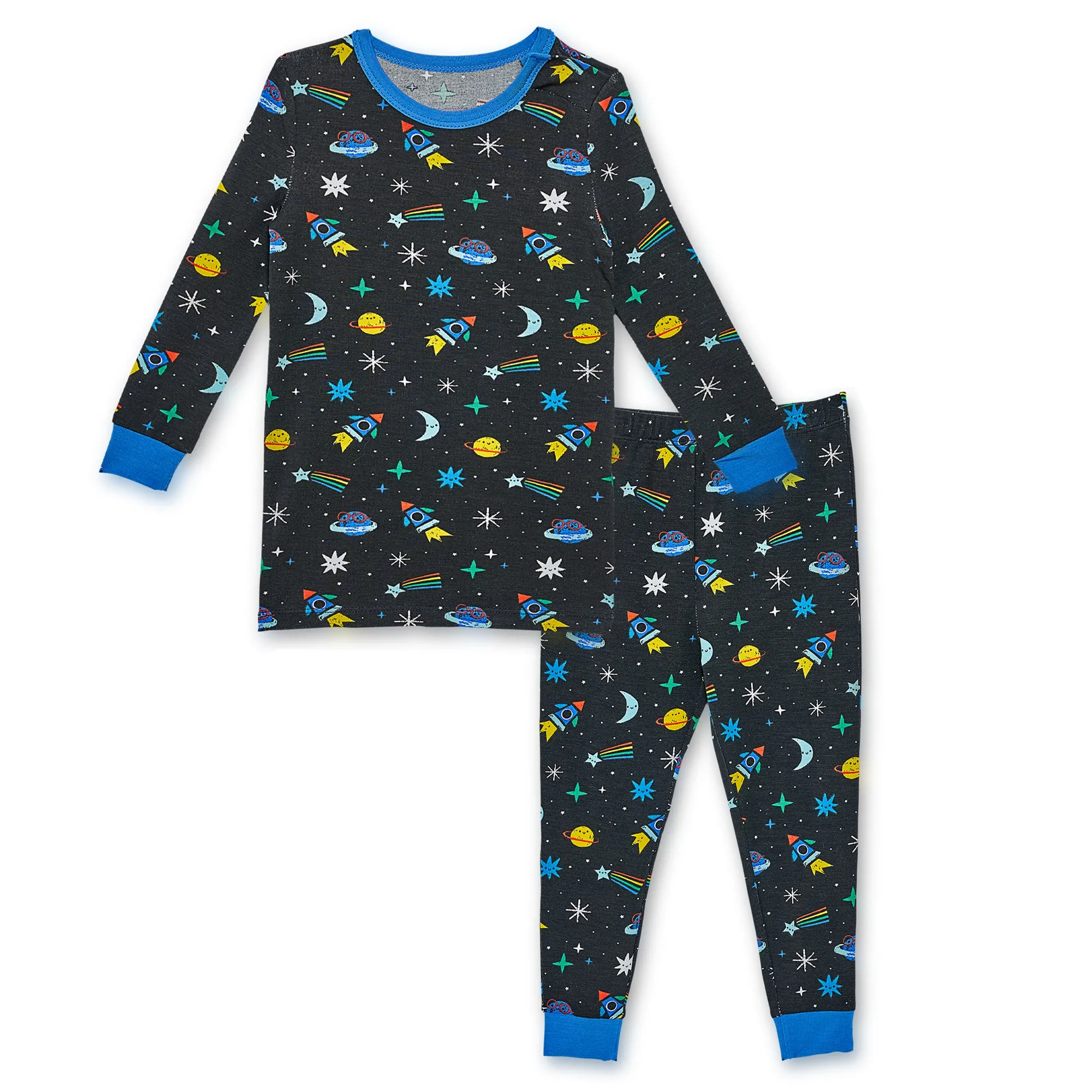 Magnetic Me Space Chase Modal 2pc Pajama Set