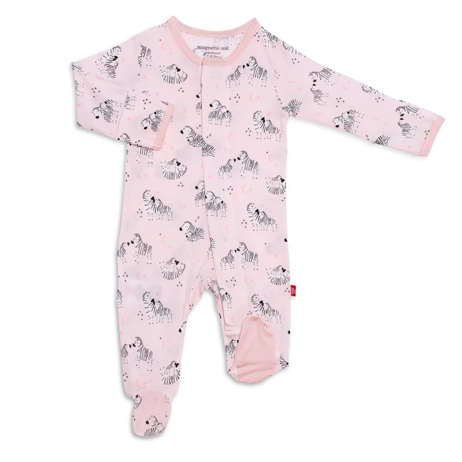 Magnetic Me Z Best Time of Our Lives Pink Modal Magnetic Footie