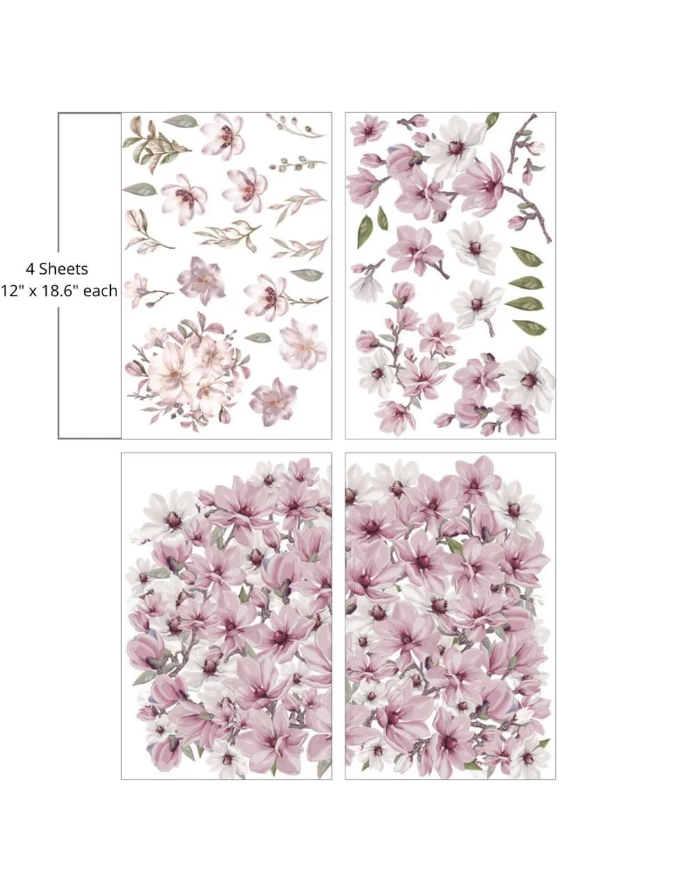 Magnificent Magnolia - Large Transfer
