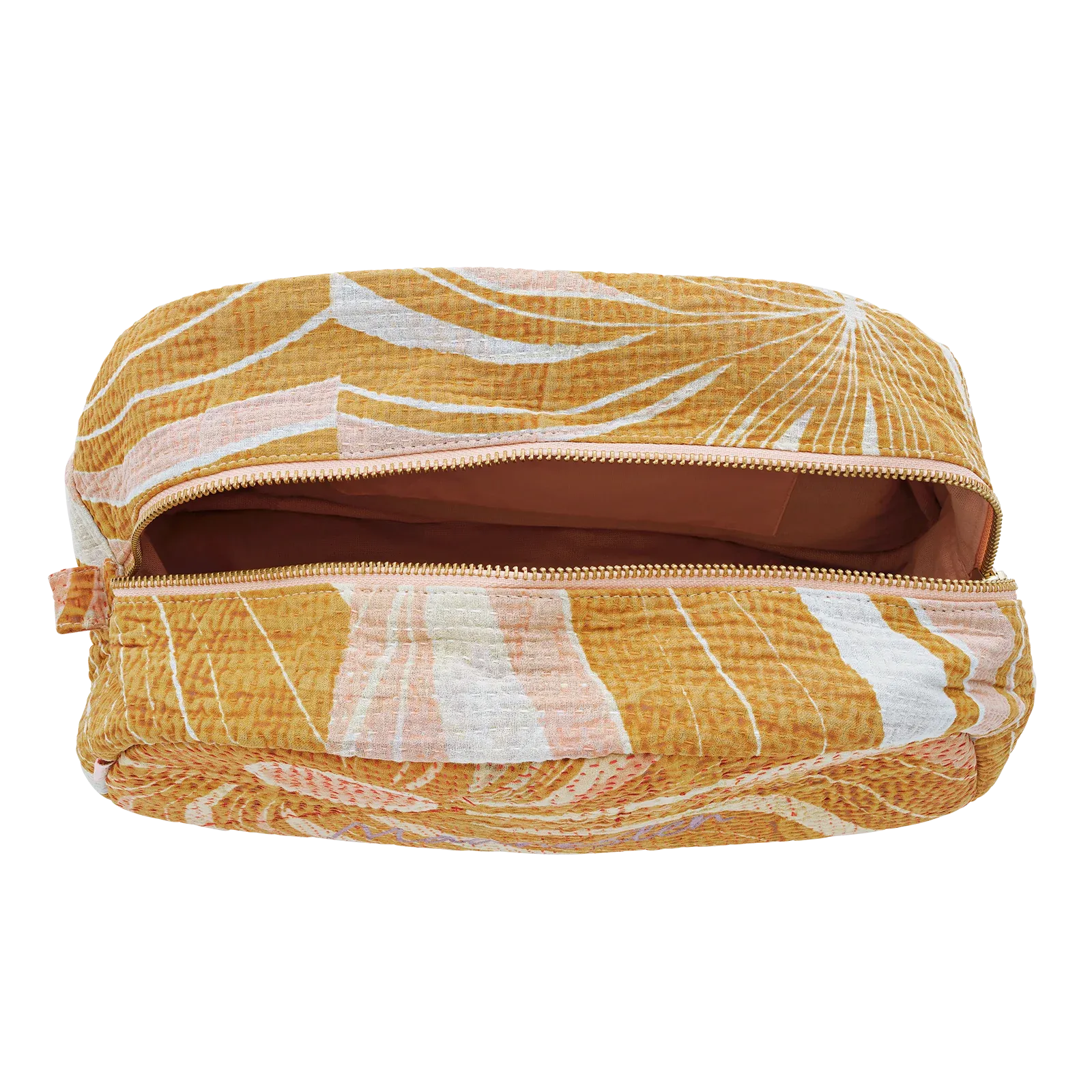 Makeup Bag Big - Orange Sun