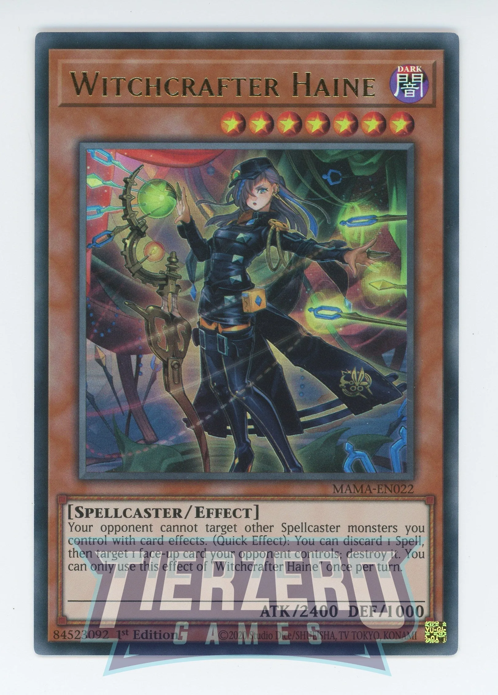 MAMA-EN022 - Witchcrafter Haine - Ultra Rare - Effect Monster - Magnificent Mavens