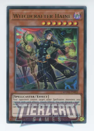 MAMA-EN022 - Witchcrafter Haine - Ultra Rare - Effect Monster - Magnificent Mavens