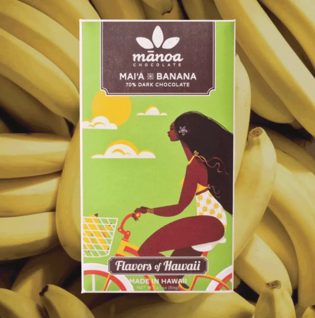 Manoa Banana Chocolate Bar