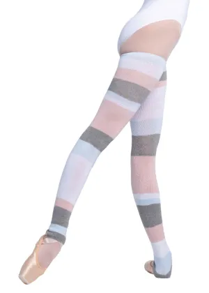 Maxiband Striped Thigh-High Legwarmers (28")