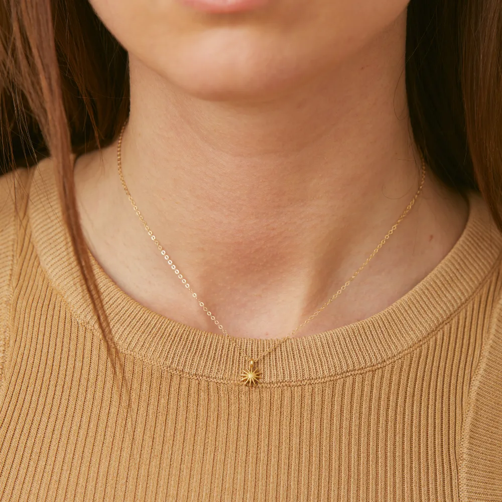 Modern Accomplish Magnificent Things Starburst Necklace