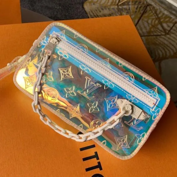 Monogram Pvc Christopher Clutch Bag M44458 Transparent 2019 Collection