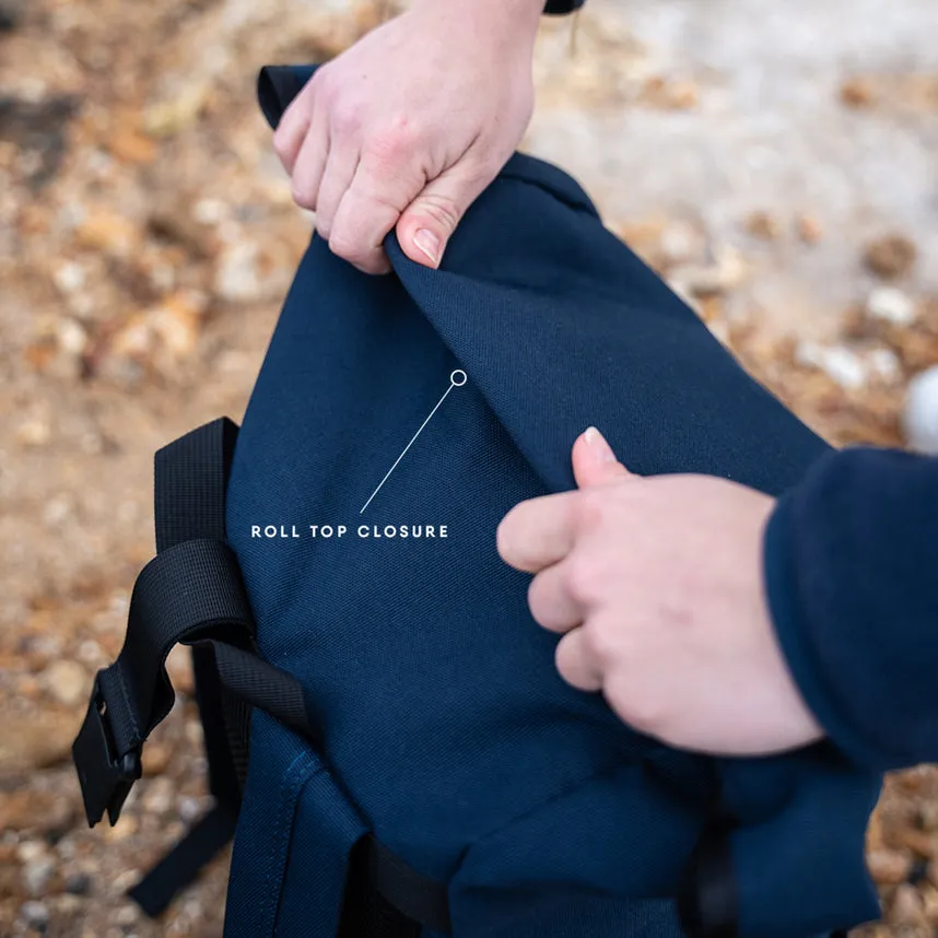 MUSTO CANVAS ROLL TOP BAG
