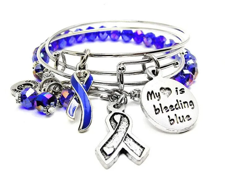 My Heart Is Bleeding Blue Catalog 3 Piece Collection